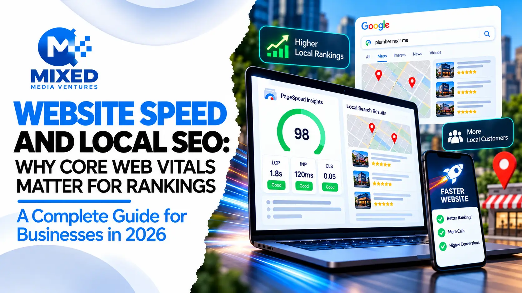 Website Speed and Local SEO Core Web Vitals for Businesses