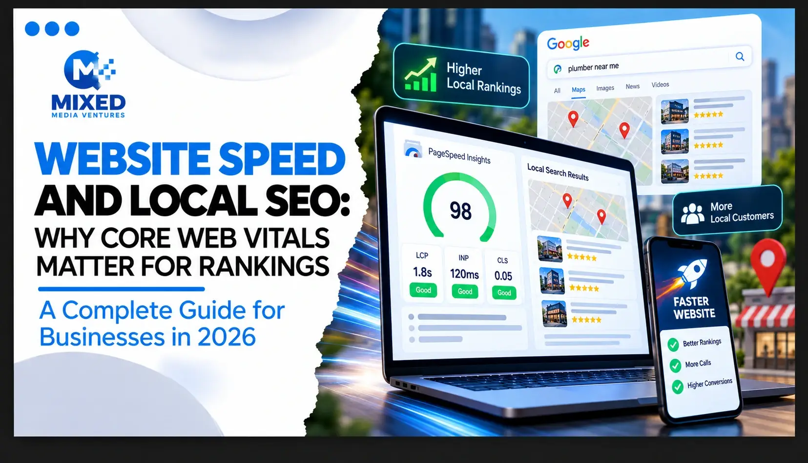 Website Speed and Local SEO Core Web Vitals for Businesses